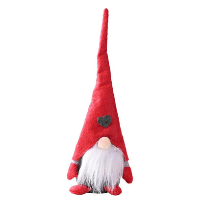 Fun Plush Gnome Christmas Figurine - Fesara