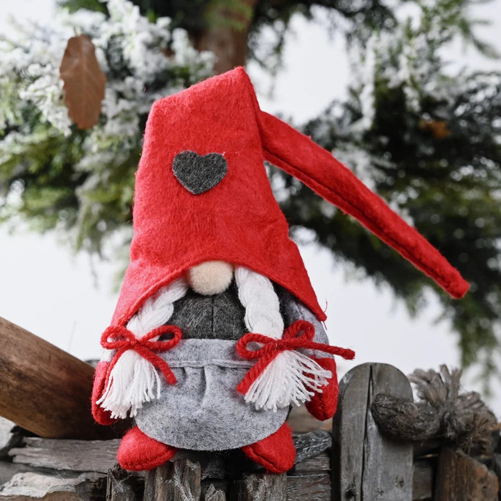 Gnome Charm | Cheerful Plush Christmas Decoration 3