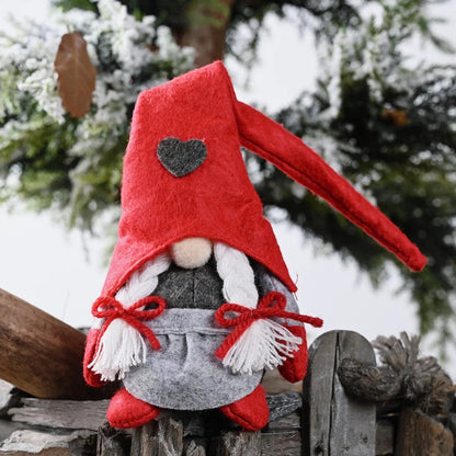 Gnome Charm | Cheerful Plush Christmas Decoration 3