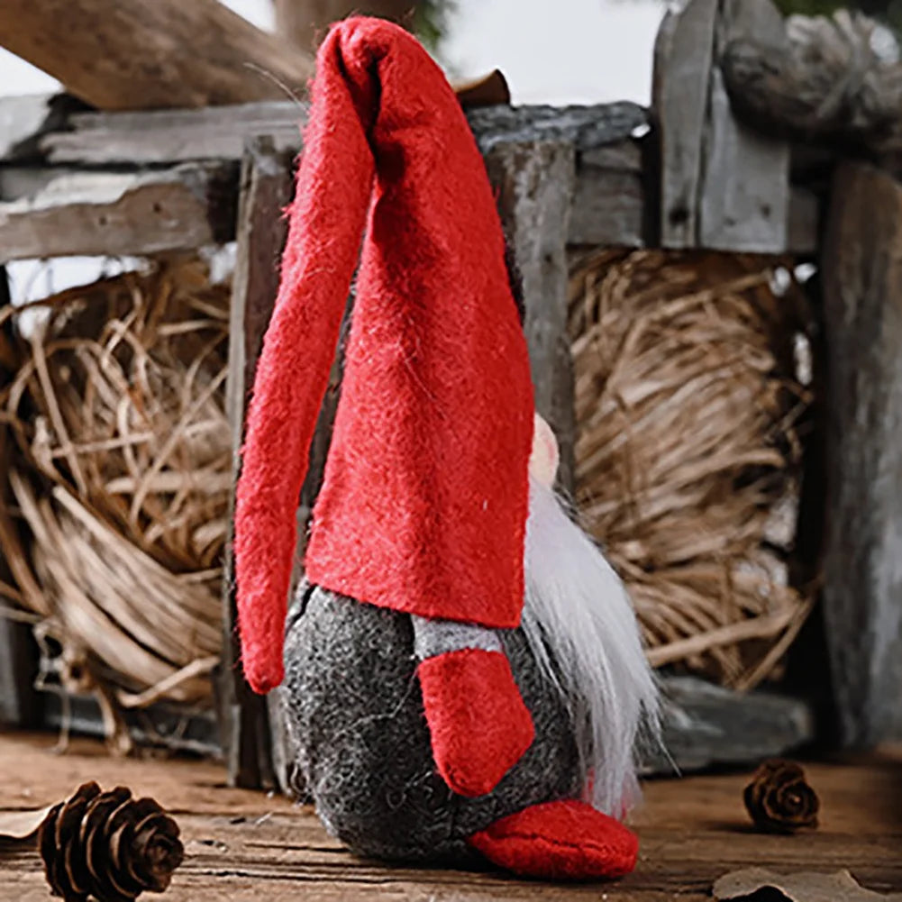 Gnome Charm | Cheerful Plush Christmas Decoration 4