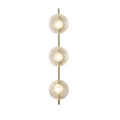 Round Glass Modern Wall Light