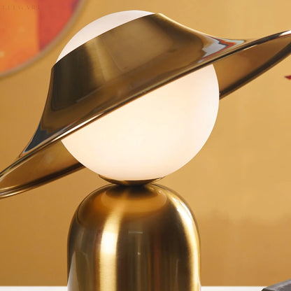 Modern Gold LED Table Lamp Scandinavian Style