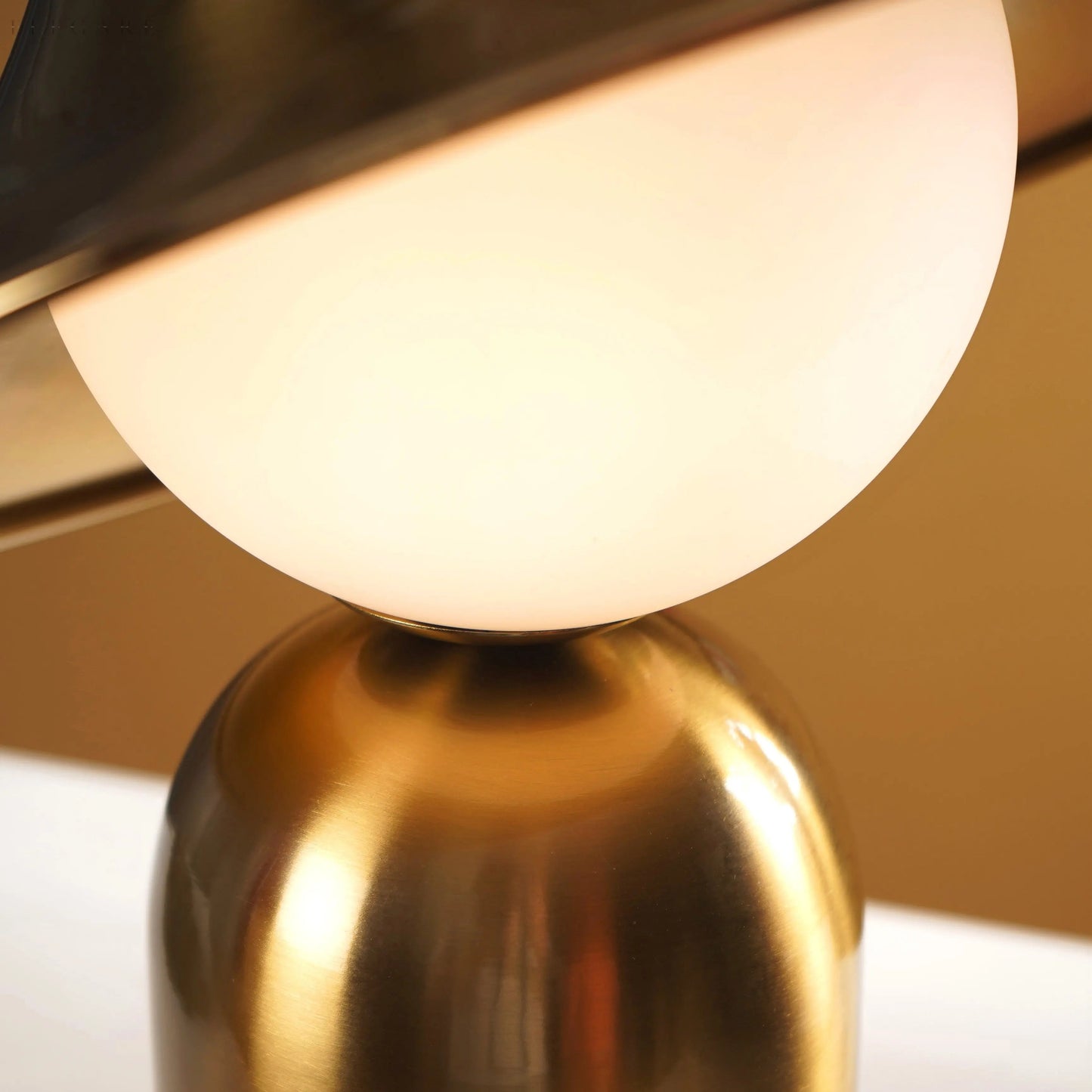 Modern Gold LED Table Lamp Scandinavian Style