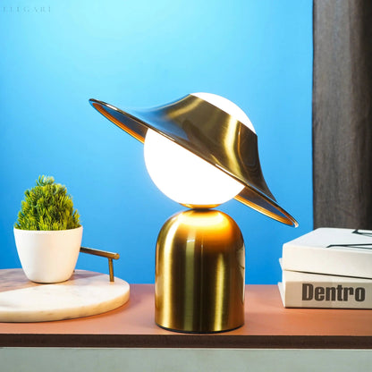 Modern Gold LED Table Lamp Scandinavian Style