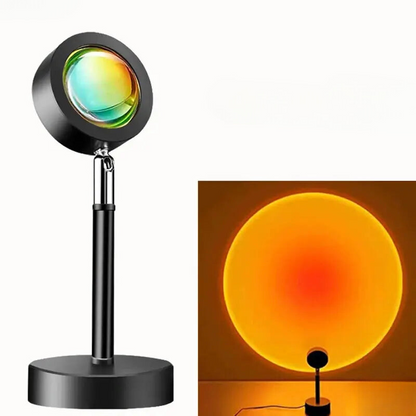 Colorful LED Projector with Sunset Effect and Remote