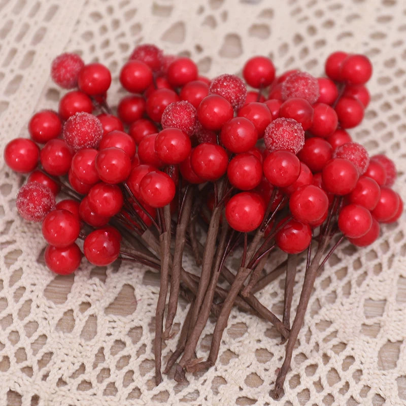 Golden Elegance | Christmas Tree Decoration Bouquet Set 4