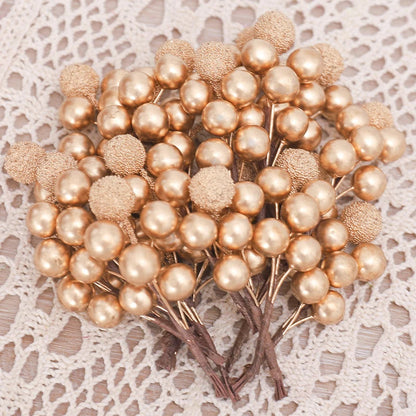 Golden Elegance | Christmas Tree Decoration Bouquet Set 5