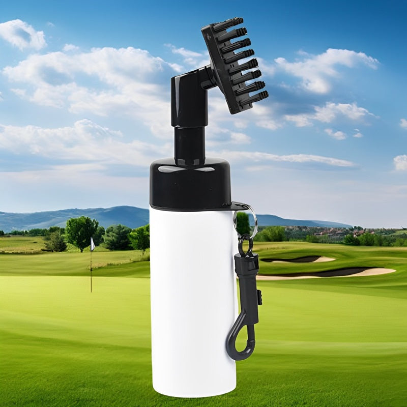 Compact Golf Club Cleaning Brush Tool