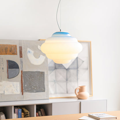 Stylish Pendant Lamp with Colorful Soft Glow