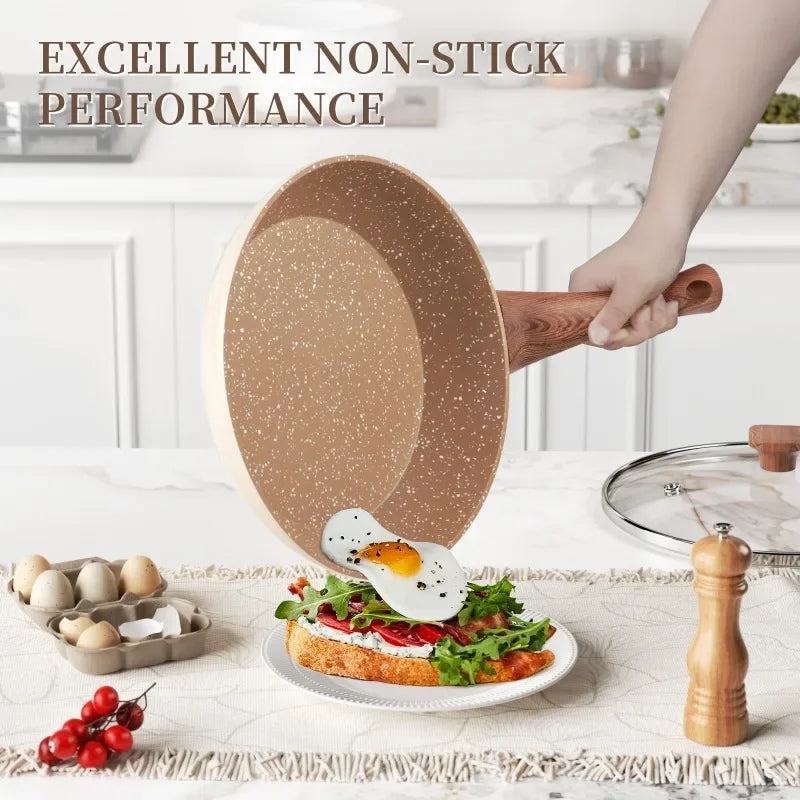 GraniteFusion | Durable Non-Stick Aluminum Frying Pan for Versatile Cooking 2