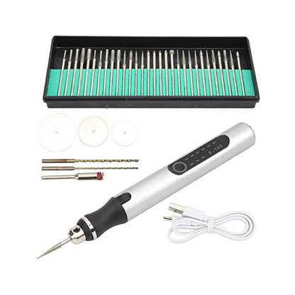 Portable Electric Engraving Tool for Metal, Wood & Glass - Fesara