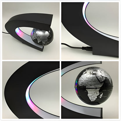 Glowing Interactive Globe with Colorful LED Lights