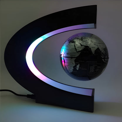 Glowing Interactive Globe with Colorful LED Lights