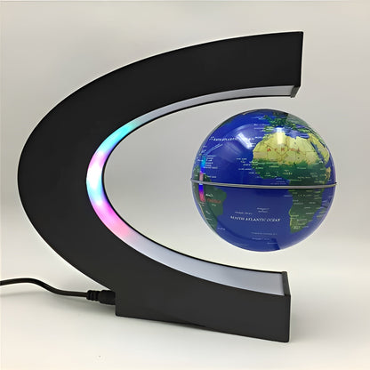 Glowing Interactive Globe with Colorful LED Lights