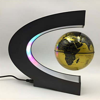 Glowing Interactive Globe with Colorful LED Lights - Fesara