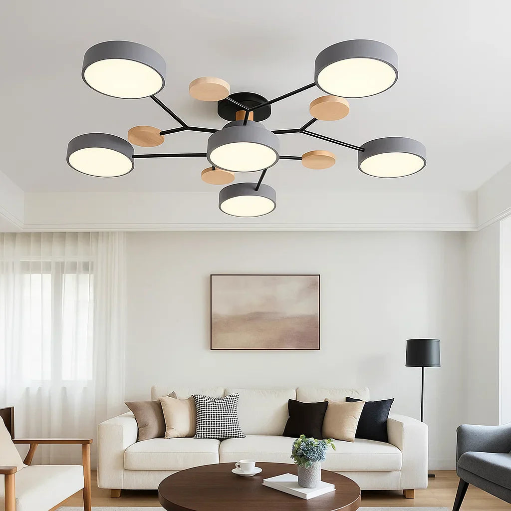 Stylish LED Flush Mount Ceiling Light Fixtures
