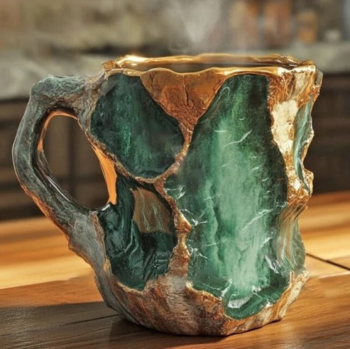 Luxurious Crystal Coffee Mugs