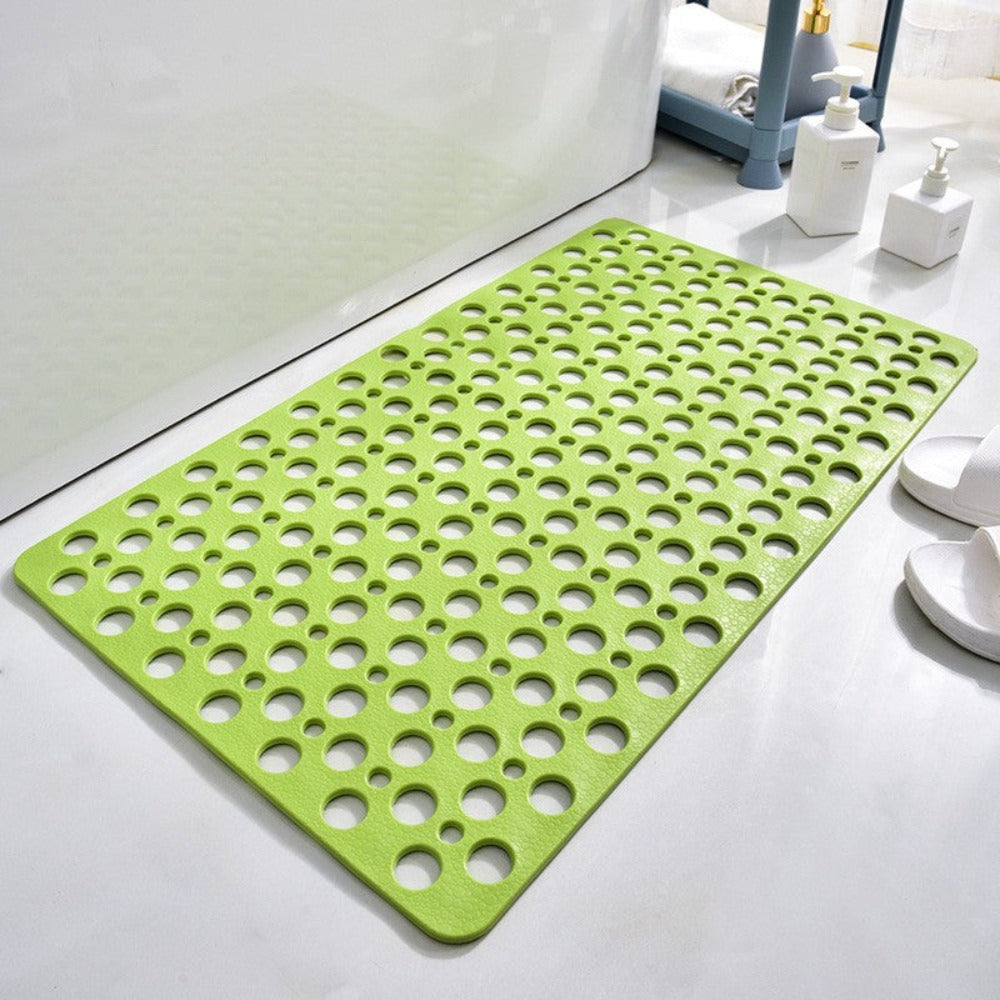 Anti-Slip Shower Mat with Suction Cups and Fast Dry Design