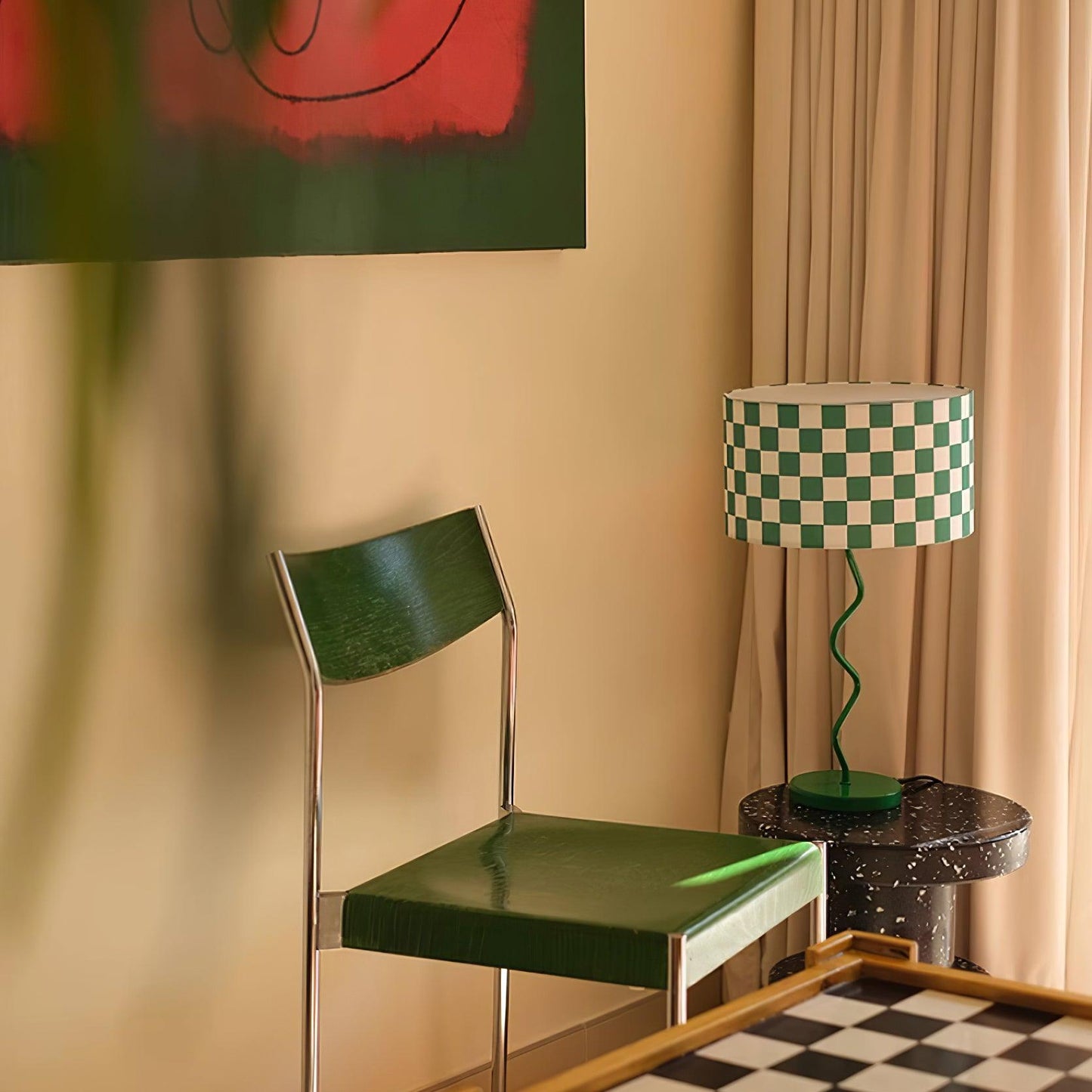 Classic Chess Table Lamp
