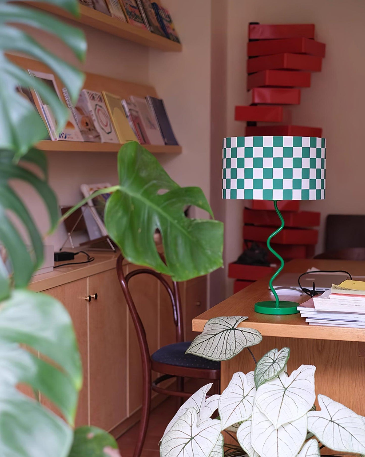 Classic Chess Table Lamp