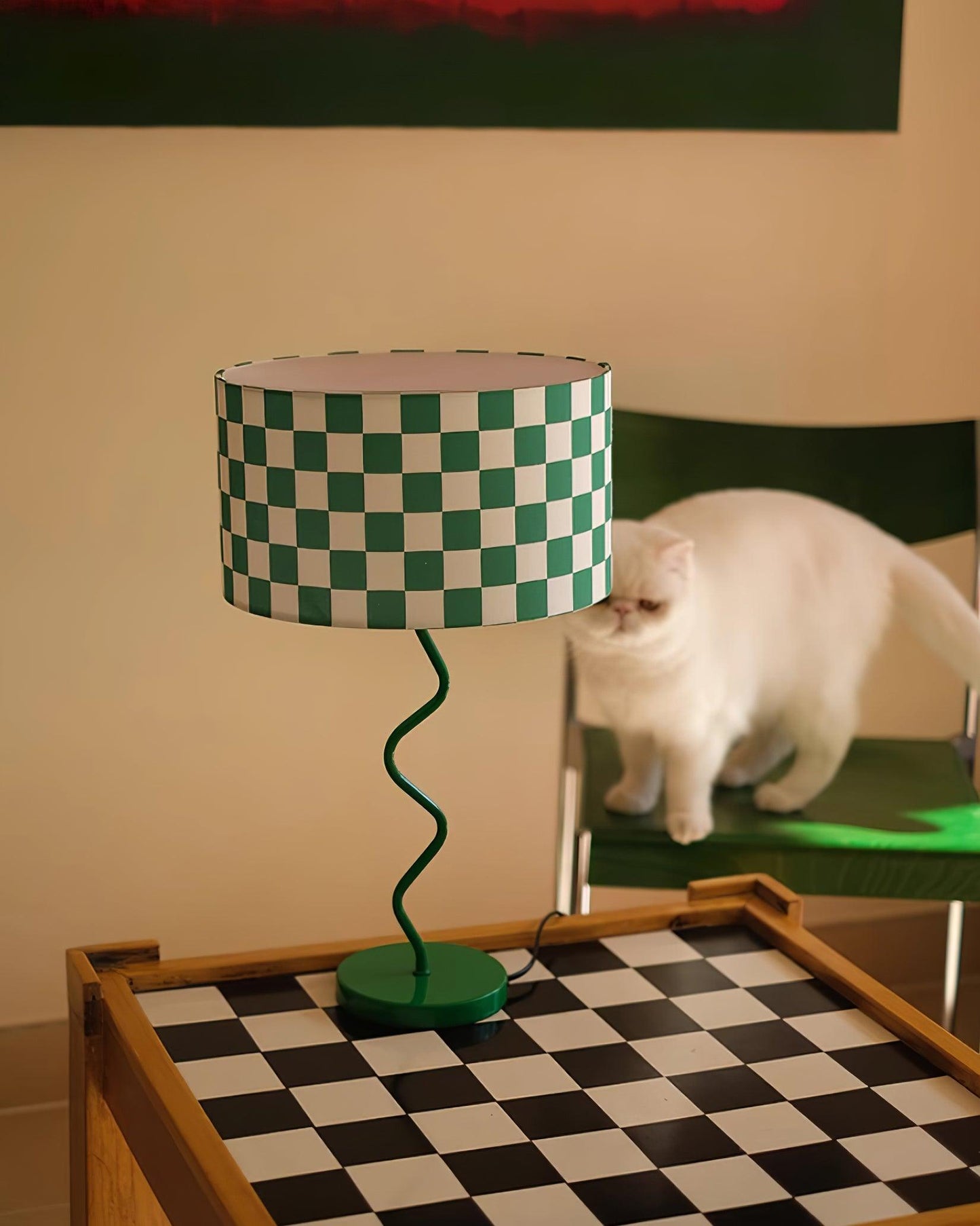 Classic Chess Table Lamp
