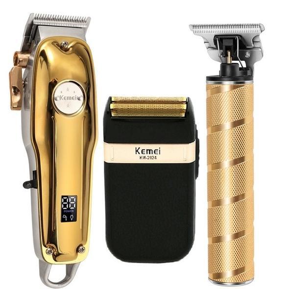Premium 3-in-1 Hair and Beard Grooming Kit - Fesara