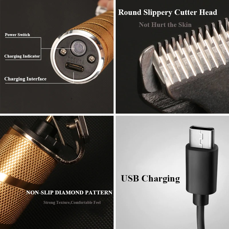 GroomMaster | Sleek Versatile 3-in-1 Hair Clipper and Beard Trimmer Set 2