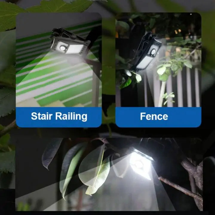 Bright Solar Powered Outdoor Security Light