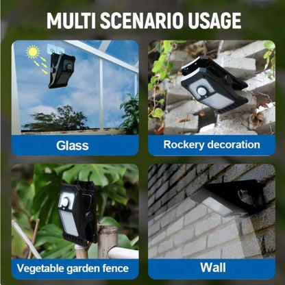 Bright Solar Powered Outdoor Security Light