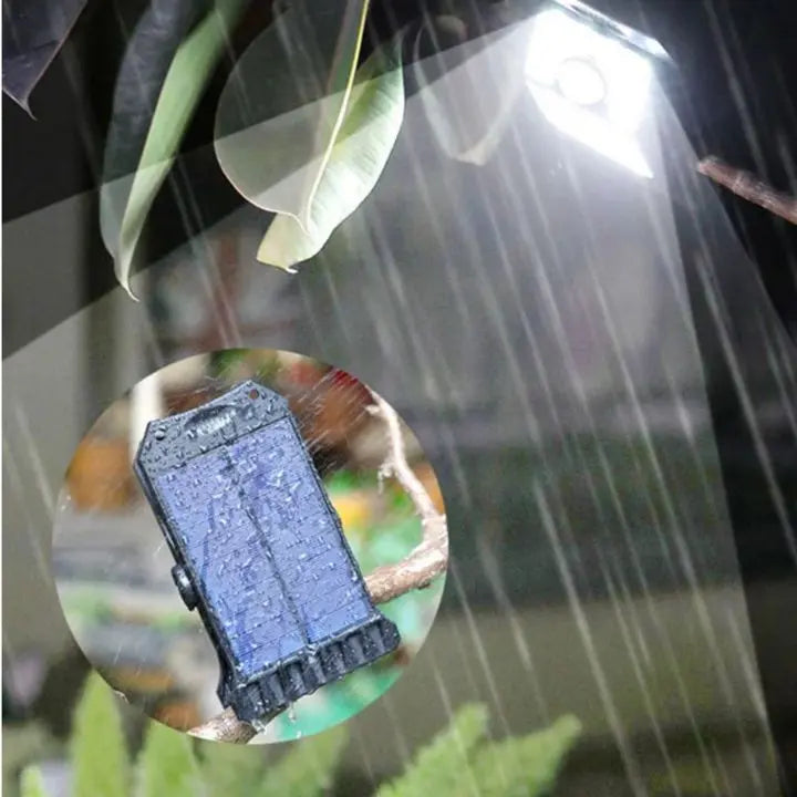 Bright Solar Powered Outdoor Security Light