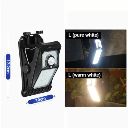 Bright Solar Powered Outdoor Security Light