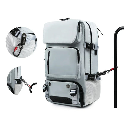 Waterproof Hiking Backpack with USB Charger Port