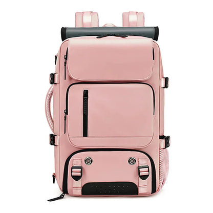 Extra Large Water Resistant Hiking Backpack with USB Charger