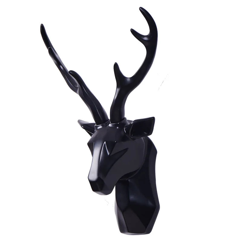 Luxury 3D Deer Head Wall Decoration
