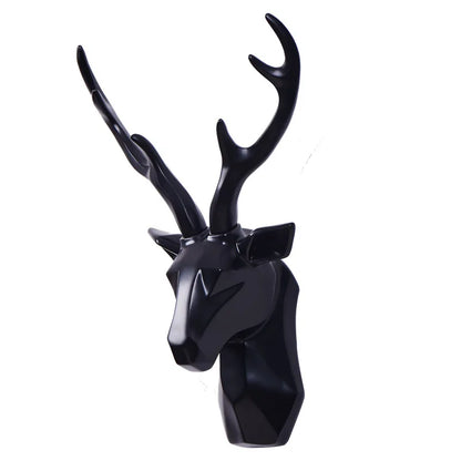 Luxury 3D Deer Head Wall Decoration