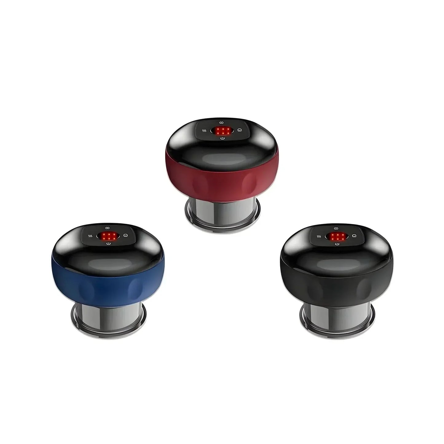 Compact Electric Massage Cup with Warm Heat Therapy