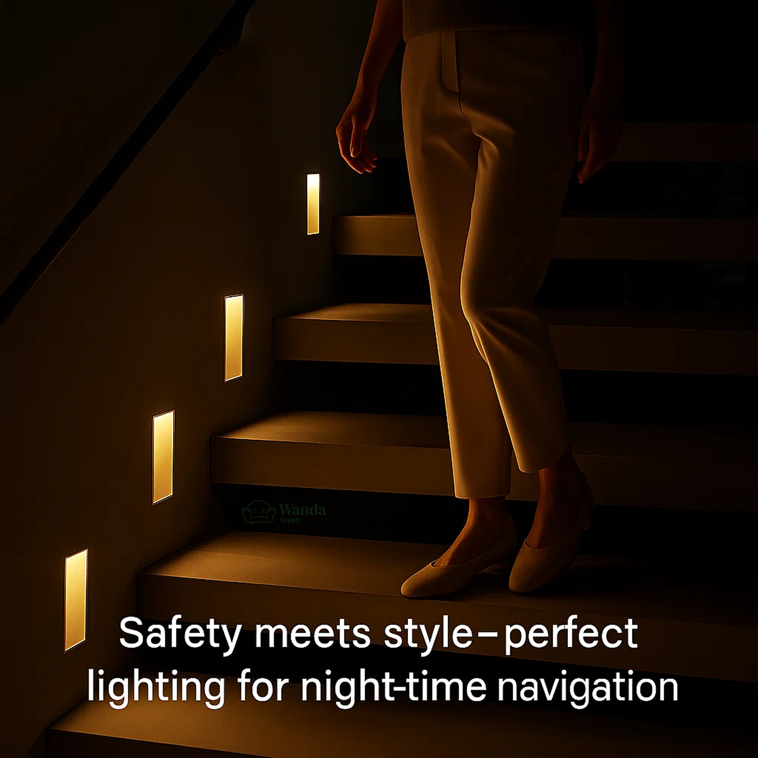 Bright LED Motion Sensor Wall Lights - Fesara