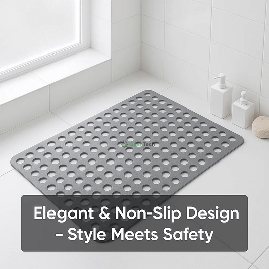 Non Slip Shower Mat | Mildew Resistant & Soft Bathroom Mat - Fesara