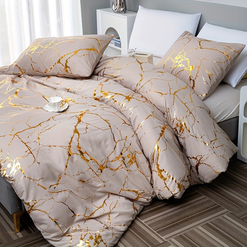 Plush Silk Duvet Cover Set - Soft and Cozy Bedding - Fesara