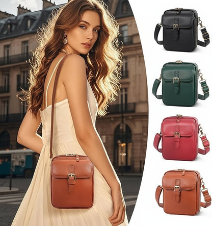 Secure Crossbody Travel Bag with Slim Design - Fesara