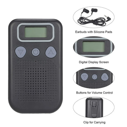 Rechargeable Hearing Amplifier Device for Adults and Seniors