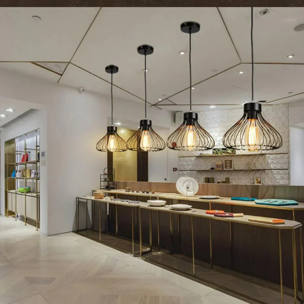 Edgy Modern Hanging Light