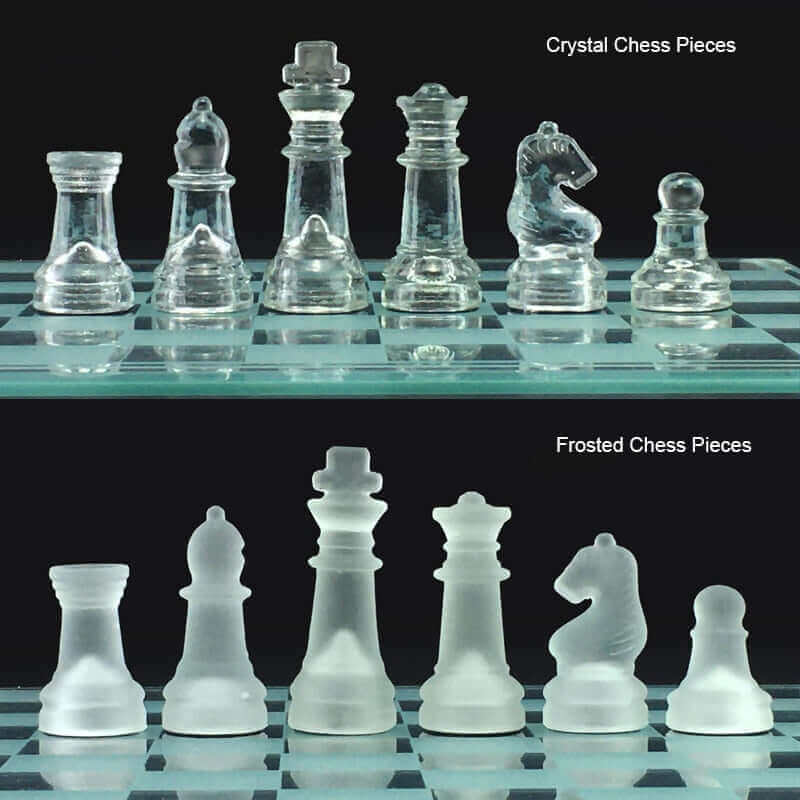 Classic Glass Chess Board Set