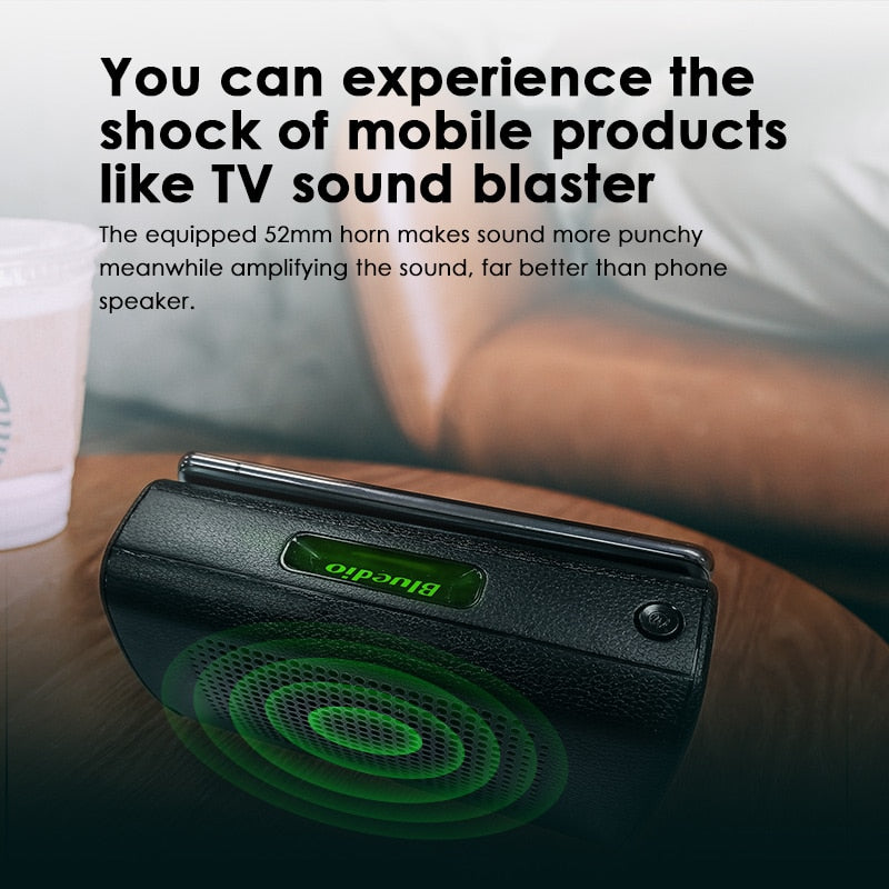 Portable Bluetooth Speaker Phone Stand