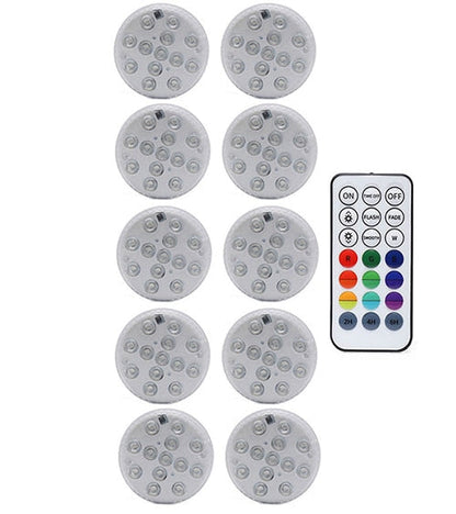 Colorful LED Waterproof Lamp with Remote