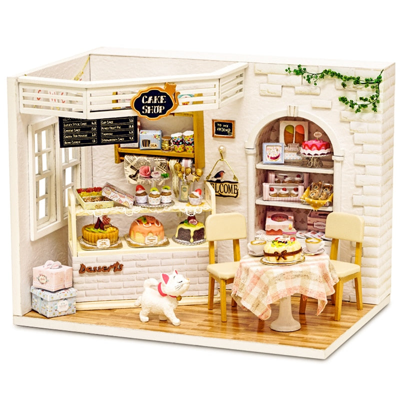 Small Japanese Model House Building Set