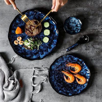 Beautiful Starry 10-Piece Dinnerware Set