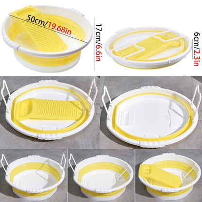 Portable Compact Laundry Wash Basin