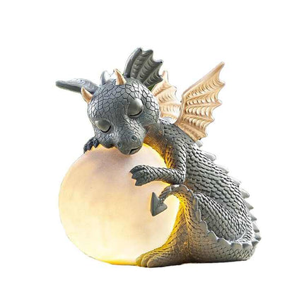 Stylish Dragon Table Lamp with Soft Warm Light