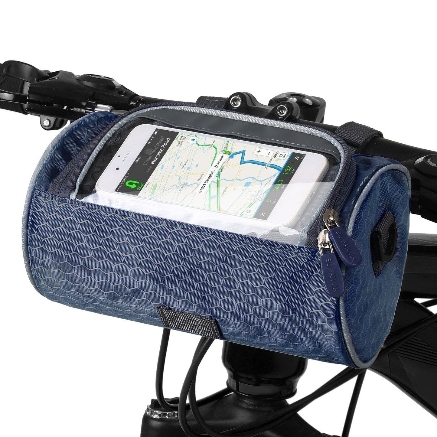Waterproof Bike Bag with Phone Pocket and Adjustable Strap